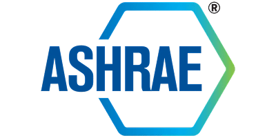 ASHRAE logo representing commercial HVAC industry standards