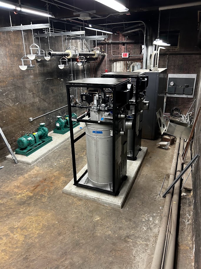 CAMUS Boiler Installation: Over 4,000,000 BTU per Hour