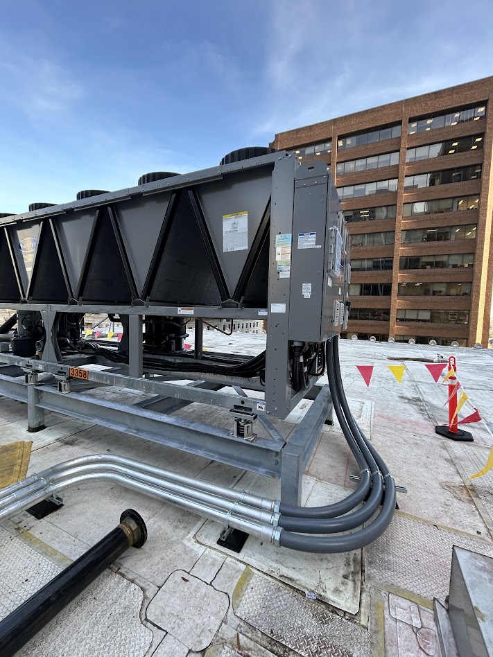 200 Ton Chiller Installation